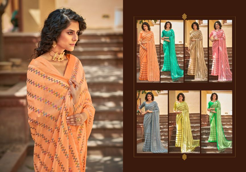Ynf Malhotra New Exclusive Wear Fancy Designer Saree Collection